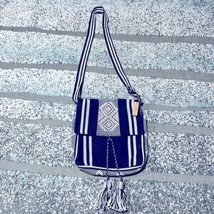 Deseo Designs Boho Woven Crossbody Purse